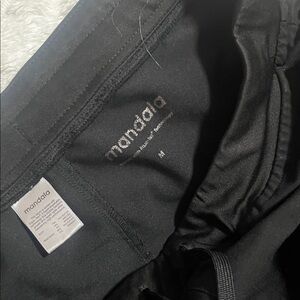 Mandala Black Leggings